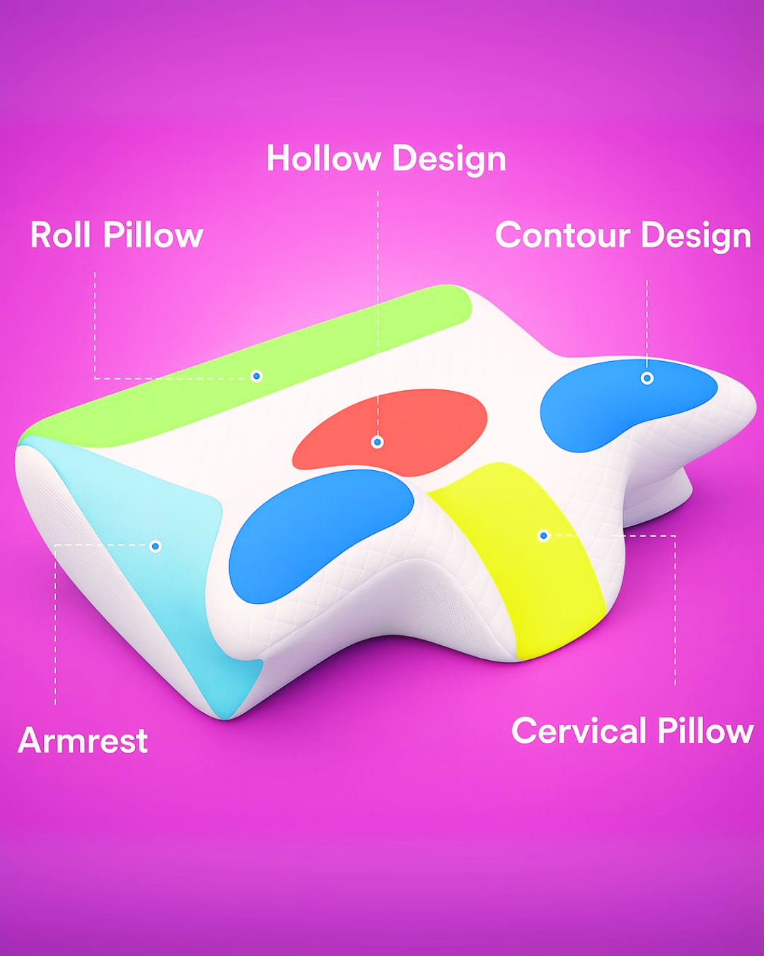 Butterfly Neck Protection Pillow