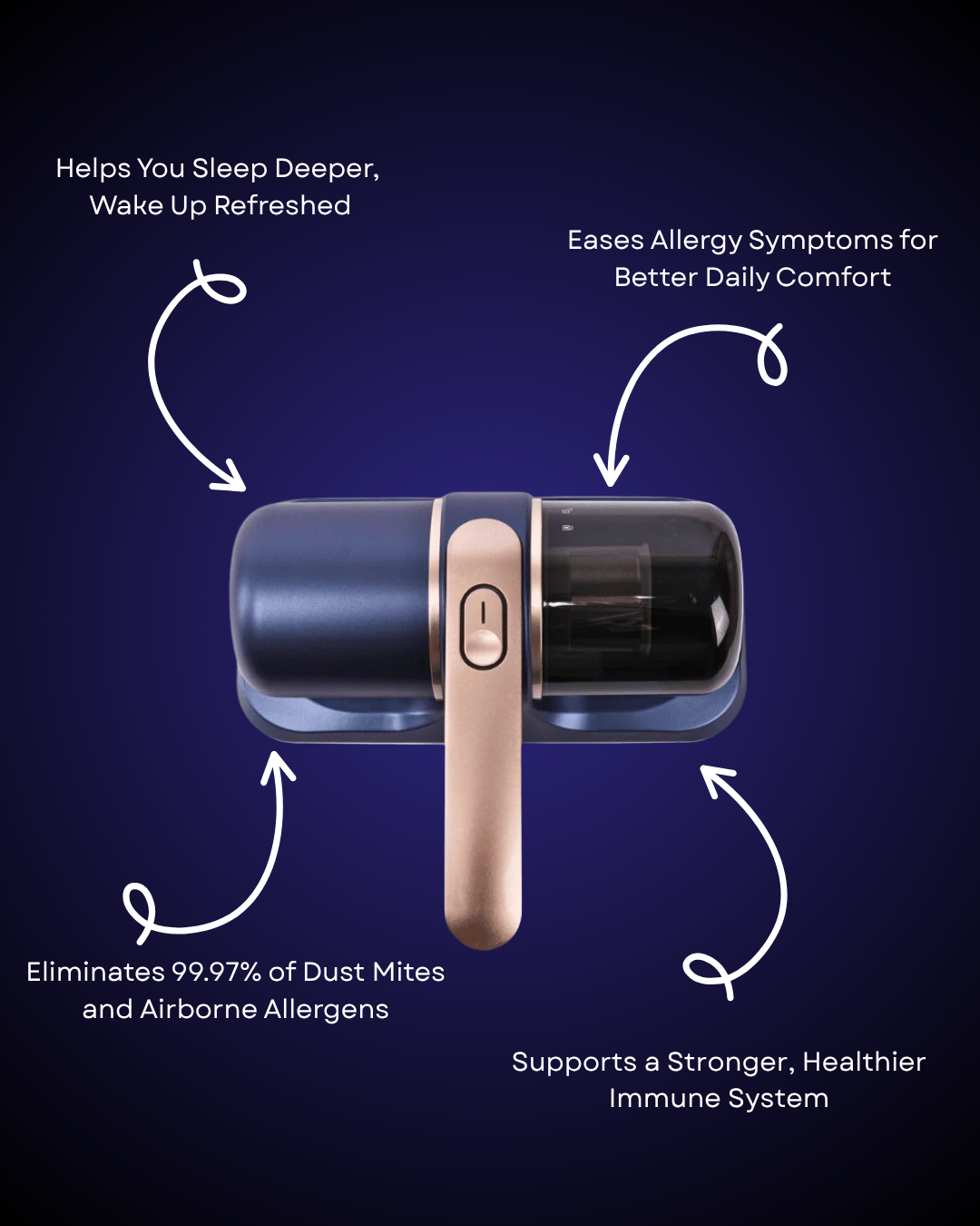 Ultrasonic Mite Vacuum Remover