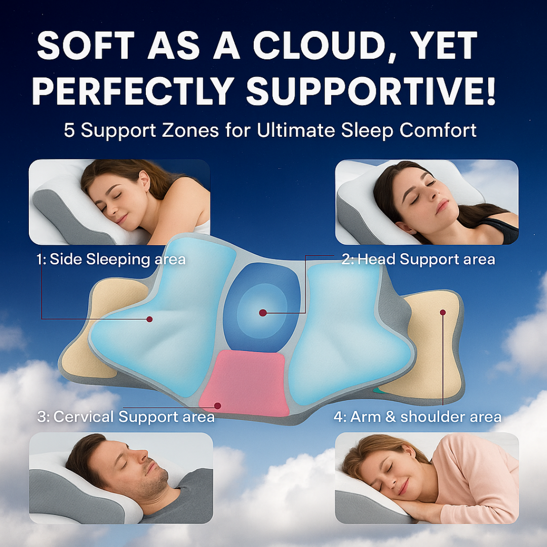 Butterfly Neck Protection Pillow